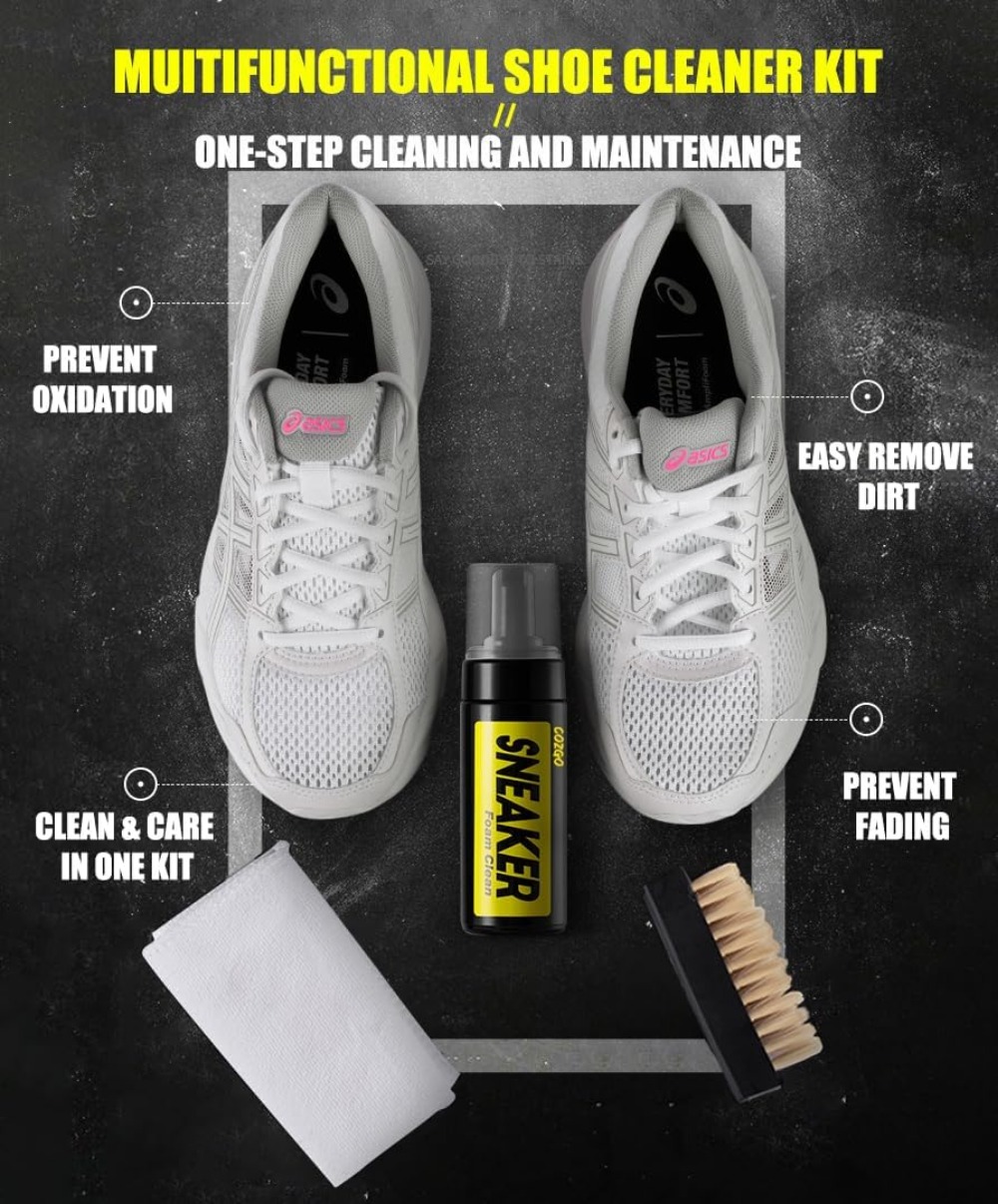Shoe Cleaner Kit for Sneakers, - Shoe Cleaner ulasan dan harga