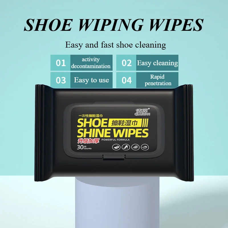 12-60Pcs Disposable Shoes Clea - Shoe Cleaner ulasan dan harga
