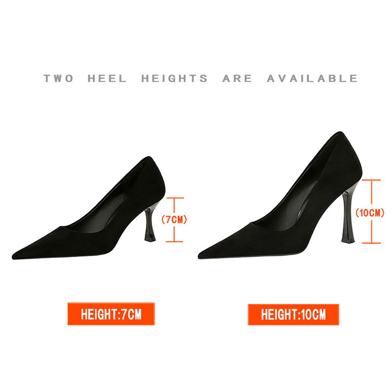 BIGTREE Shoes Suede Black Wome - Shoe Tree ulasan dan harga